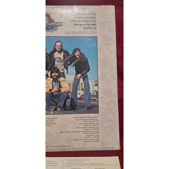 Original 1976 Best Of The Doobies- vinyl lp record- vg++ shrink bs 2978 nice - Picture 5 of 10